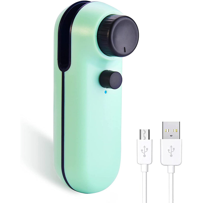 USB Rechargeable Magnetic Mini Heat Sealer, with Cutter