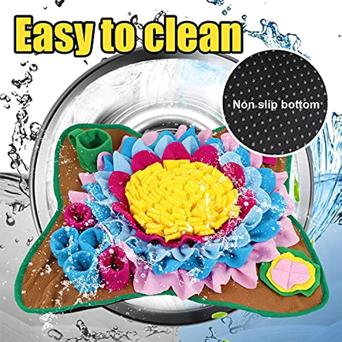 Pet Dog Snuffle Mat, Stimulating Mat for Dogs & Cats