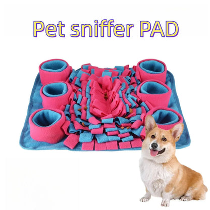 Playful Interactive Plush Pet Mat for Small to Large Dogs & Cats