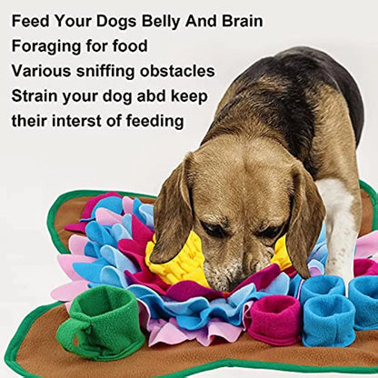 Pet Dog Snuffle Mat, Stimulating Mat for Dogs & Cats