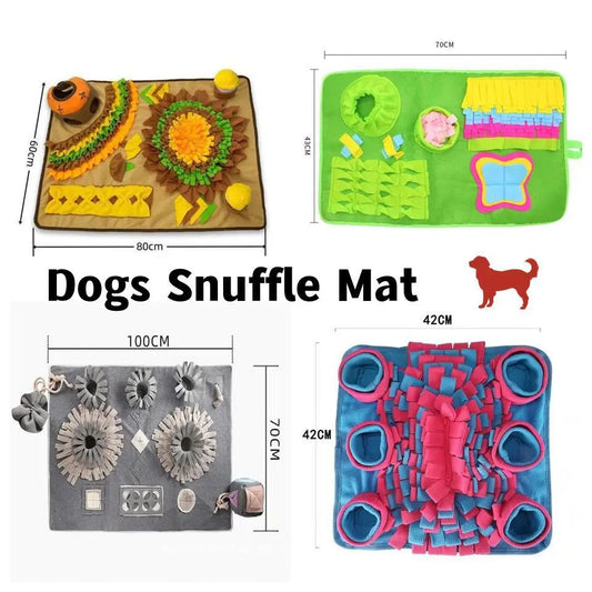 Playful Interactive Plush Pet Mat for Small to Large Dogs & Cats