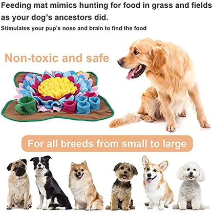 Pet Dog Snuffle Mat, Stimulating Mat for Dogs & Cats